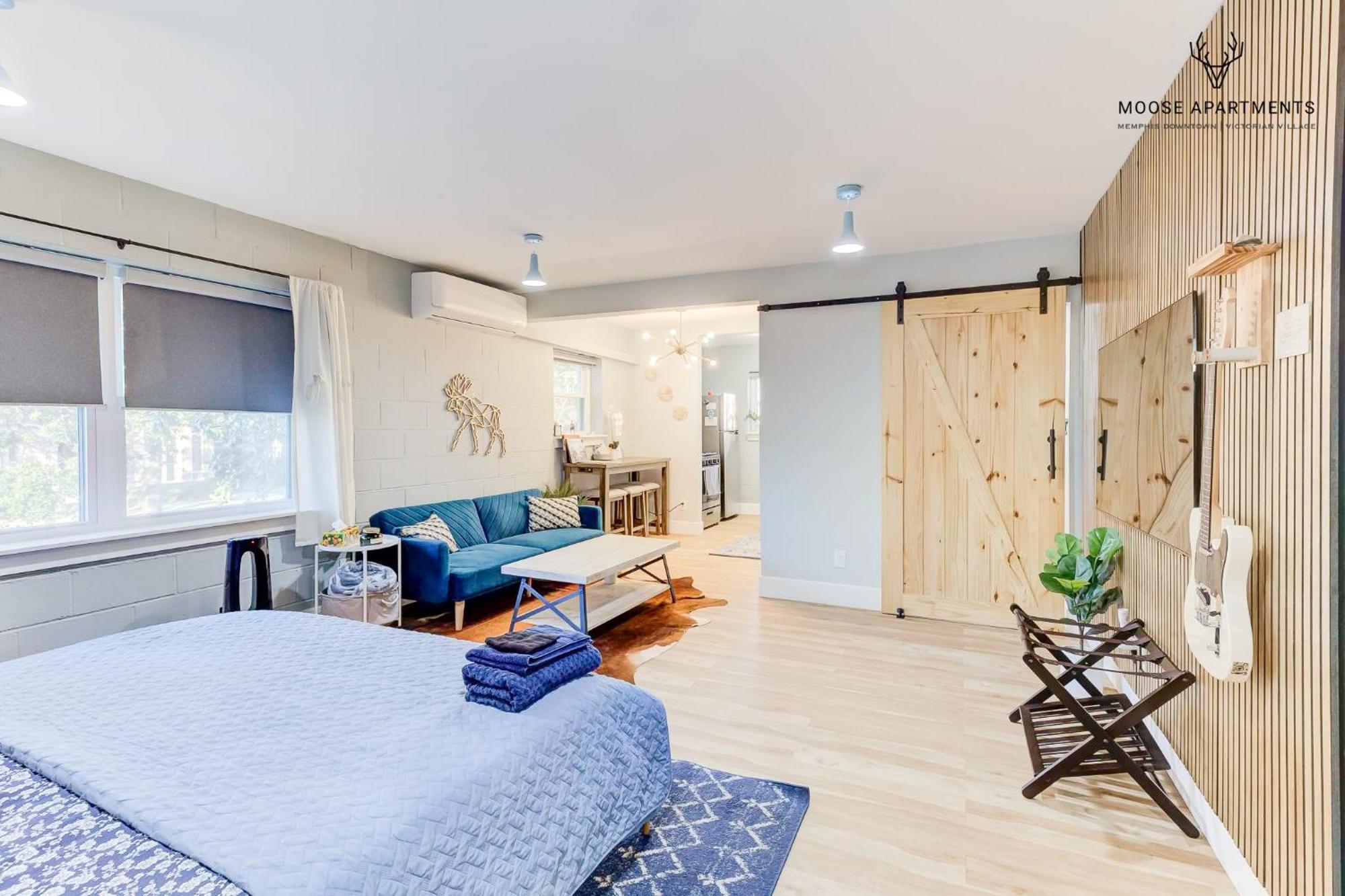 The Moose #7 - Instaworthy Studio With Amazing Views, Free Parking & Heated King Bed Мемфіс Екстер'єр фото