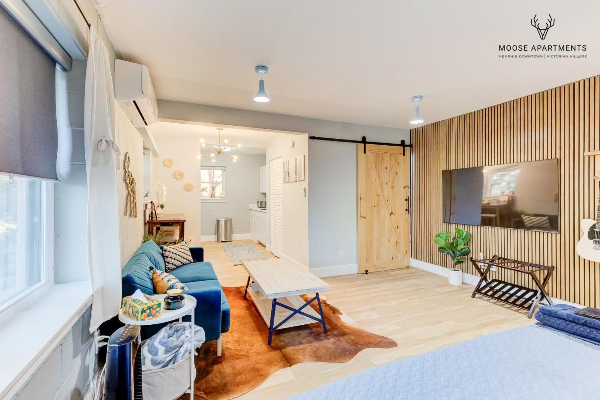 The Moose #7 - Instaworthy Studio With Amazing Views, Free Parking & Heated King Bed Мемфіс Екстер'єр фото